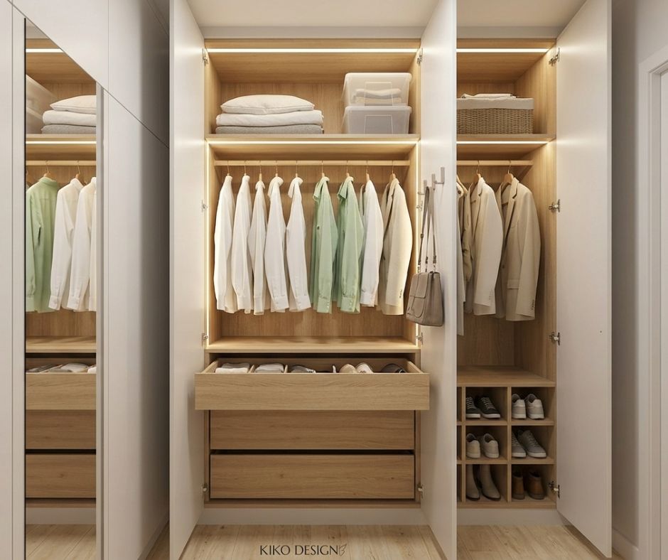 Pomysły na aranżację małej garderoby – jak zapanować nad przestrzenią